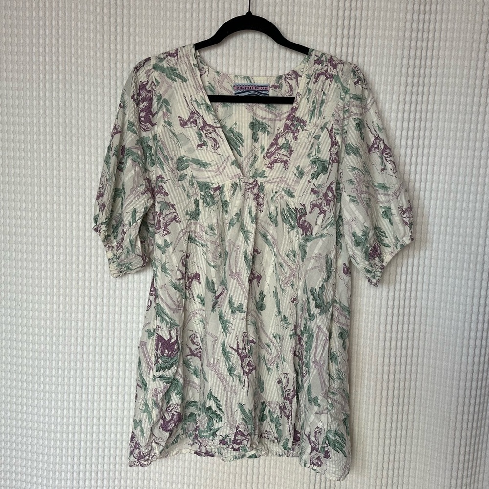 Kimchi Blue Flowy Mini Dress